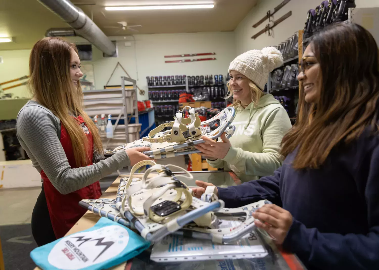 Snowshoeing Misery Mountain Peace River