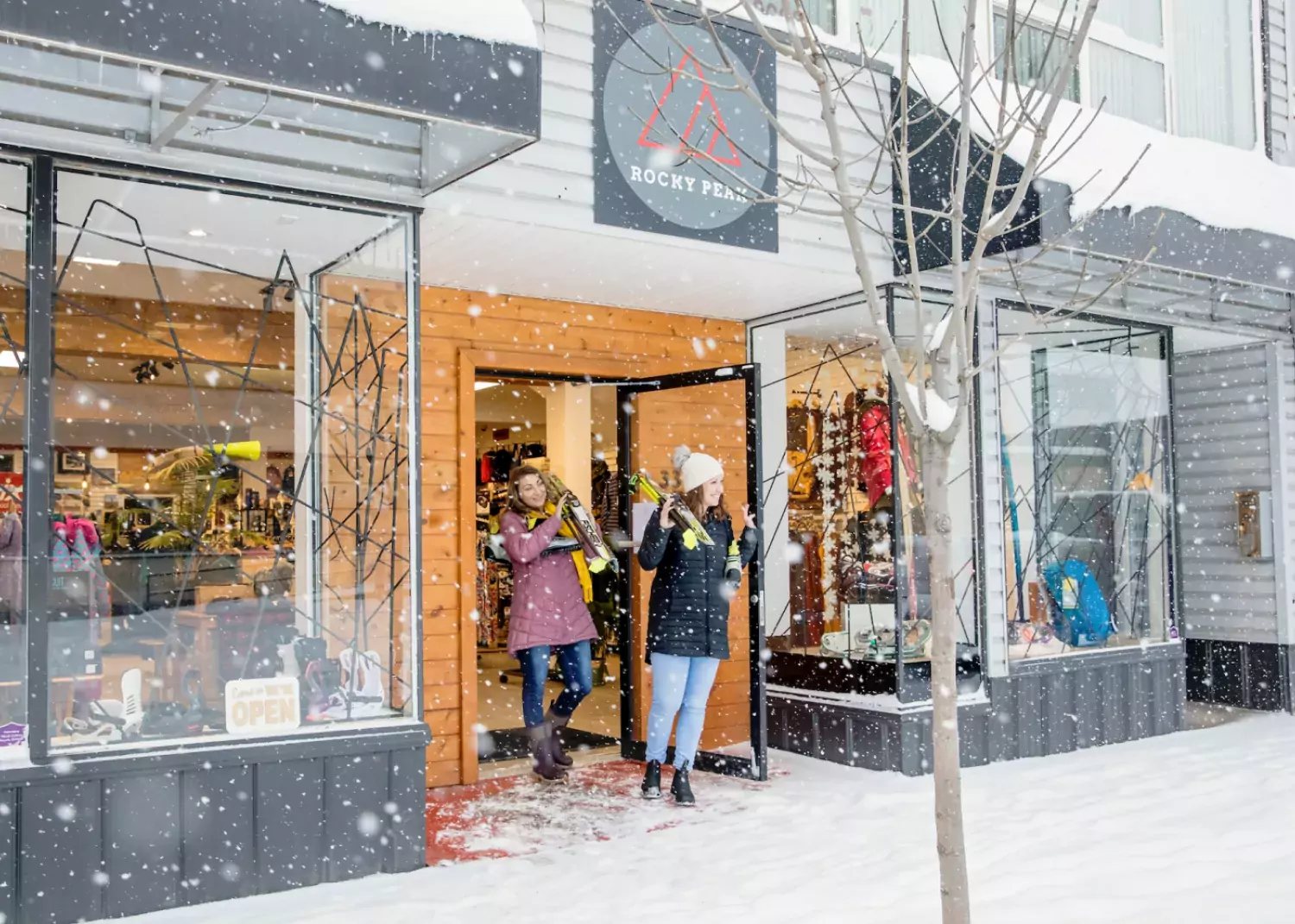 Quesnel BC winter scene