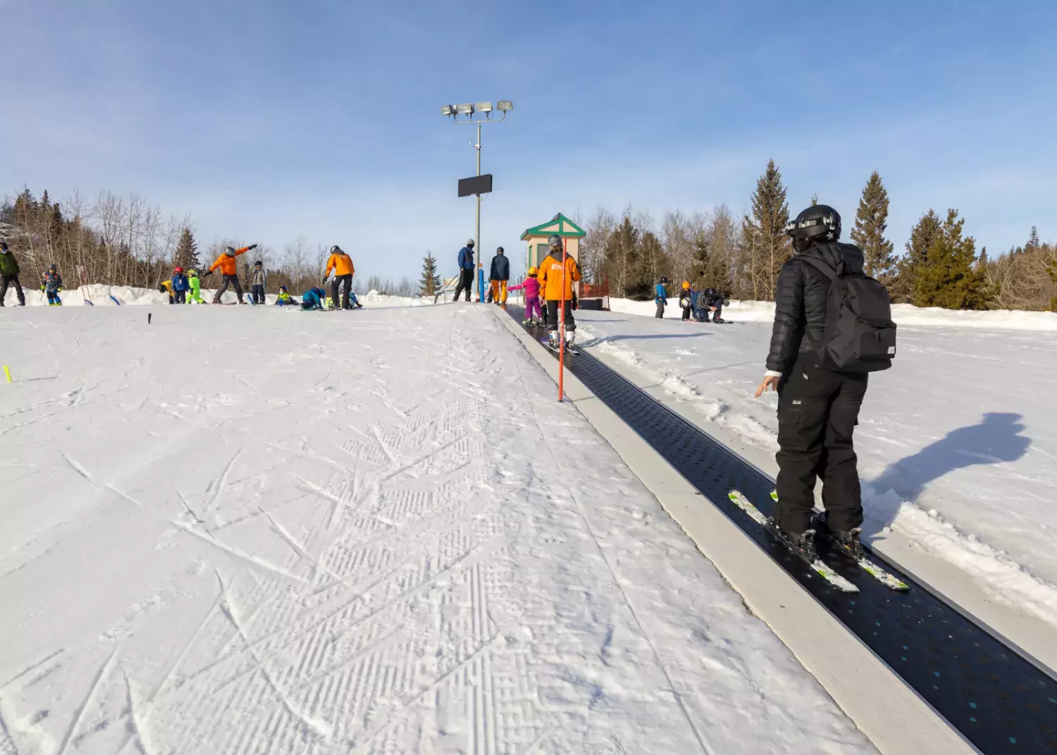 Magic carpet learning area Snow Valley Ski Club Edmonton AB