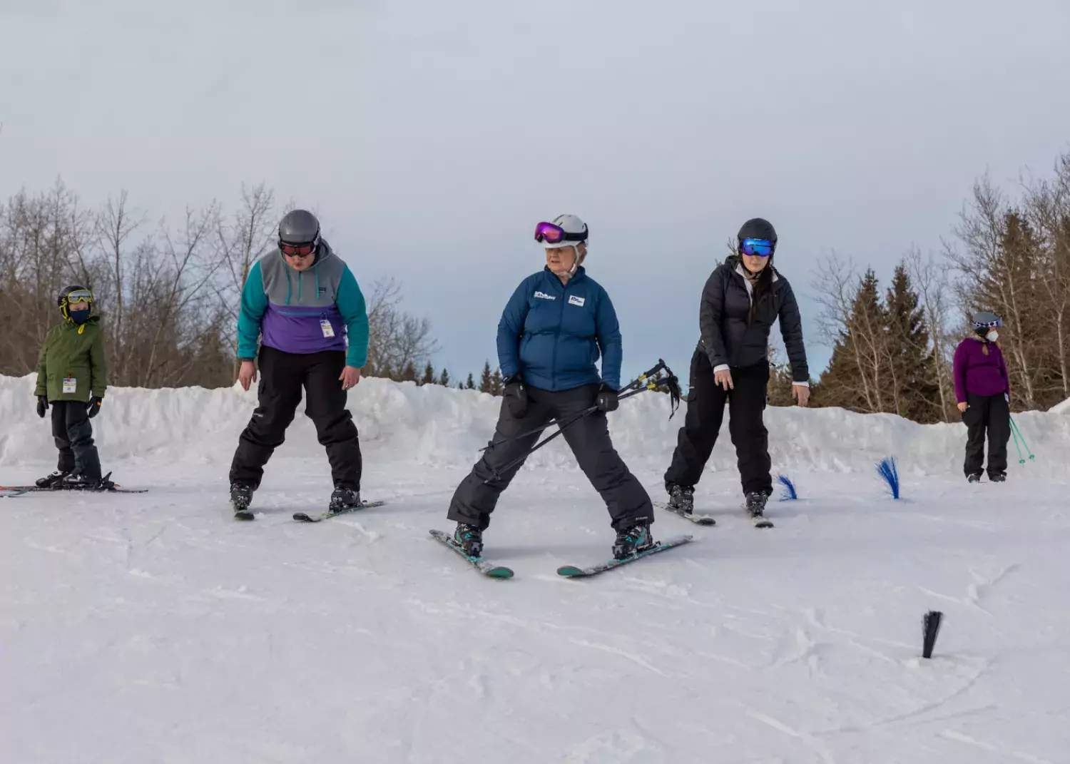 Ski lesson Snow Valley Ski Club Edmonton AB