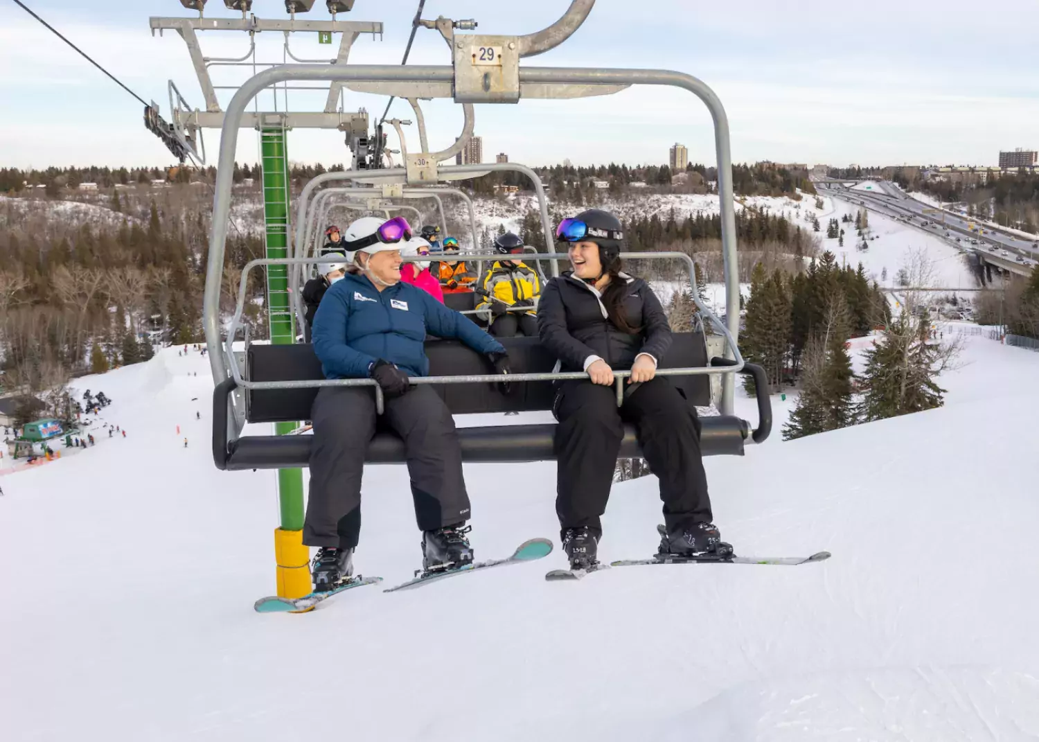Chairlift Snow Valley Ski Club Edmonton AB