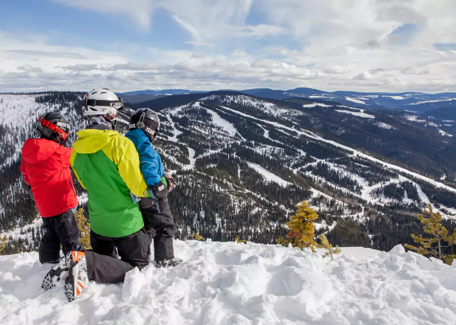 A view of the Pinegrove area, part of a planned expansion. / Bonnie Grenon Troll Ski Resort BC