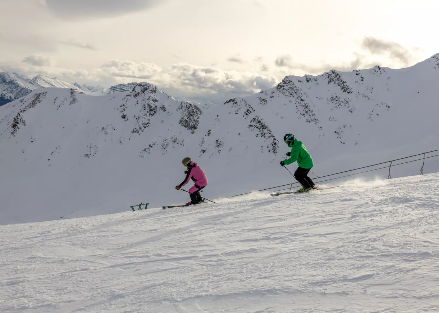 Marmot Basin skiing