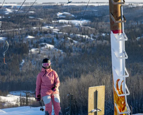 Fairview ski hill, Alberta